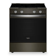 Cuisinière Whirlpool 5,3 pi³ Air Fry Inox Noir YWSES7530RV
