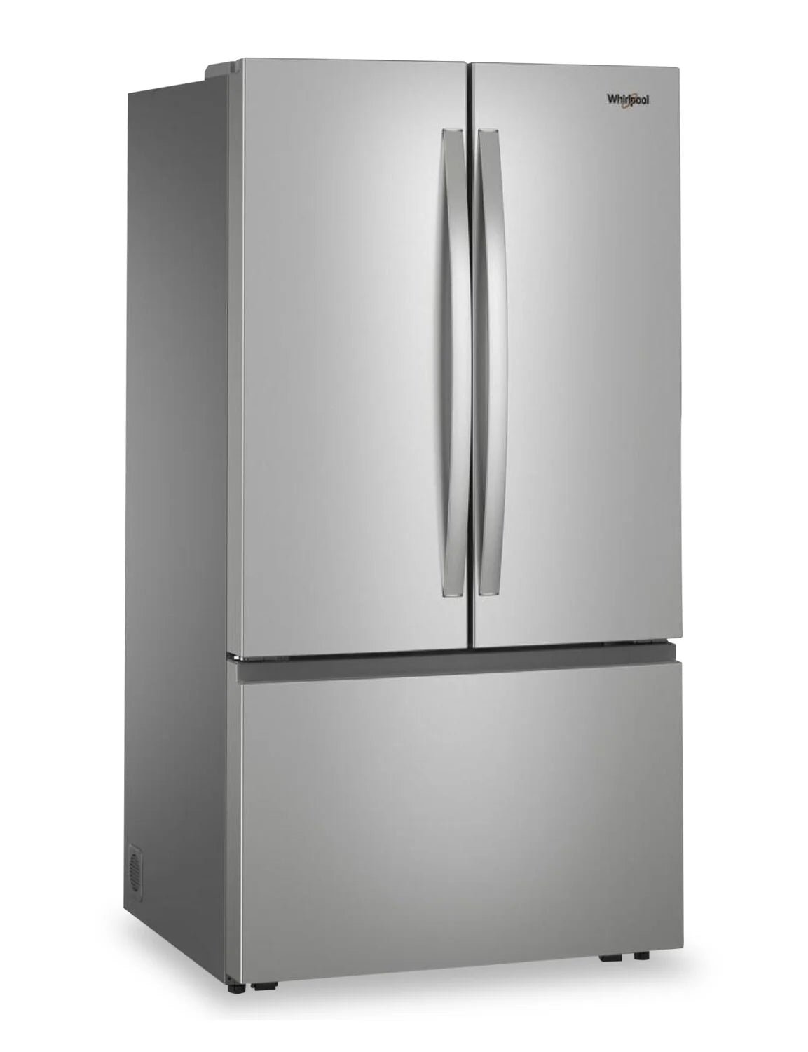 Réfrigérateur Whirlpool 36" 30,5 pi³ Portes Françaises Inox Anti-Traces WRFF3336SZ