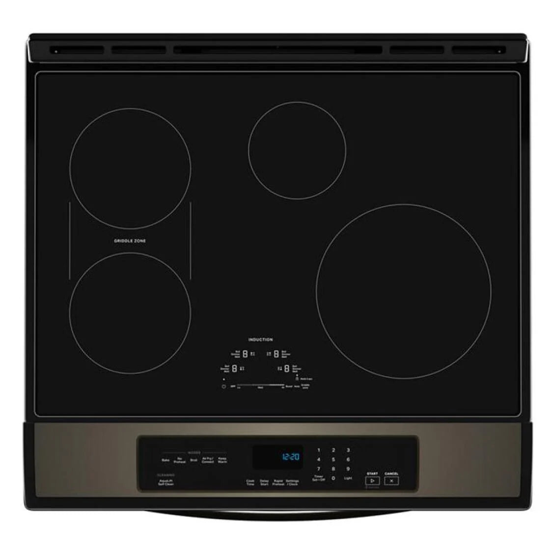 Cuisinière Whirlpool Induction 6,4 pi³ Air Fry WSIS5030RV