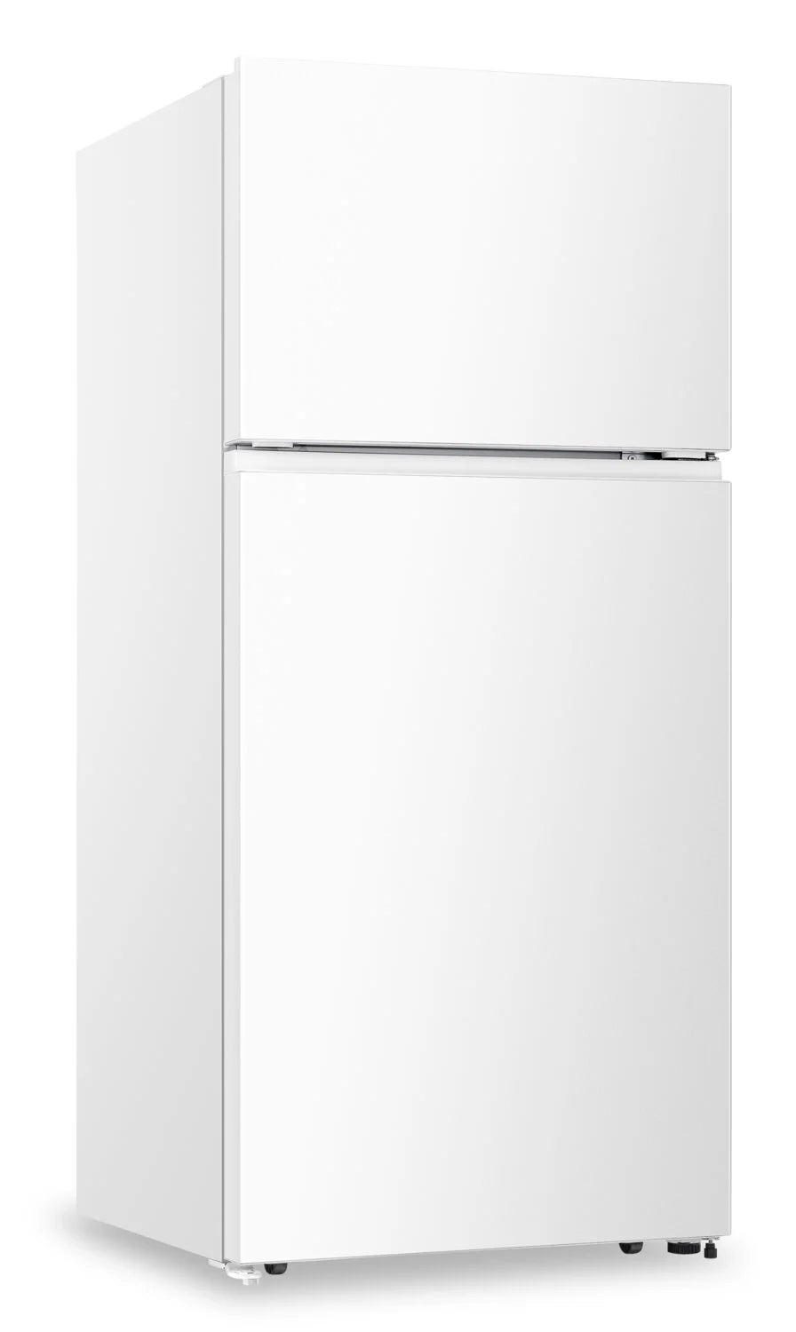 Réfrigérateur Hisense 30" 18 pi³ à Congélateur Supérieur Blanc sans Givre RT18A2FWD