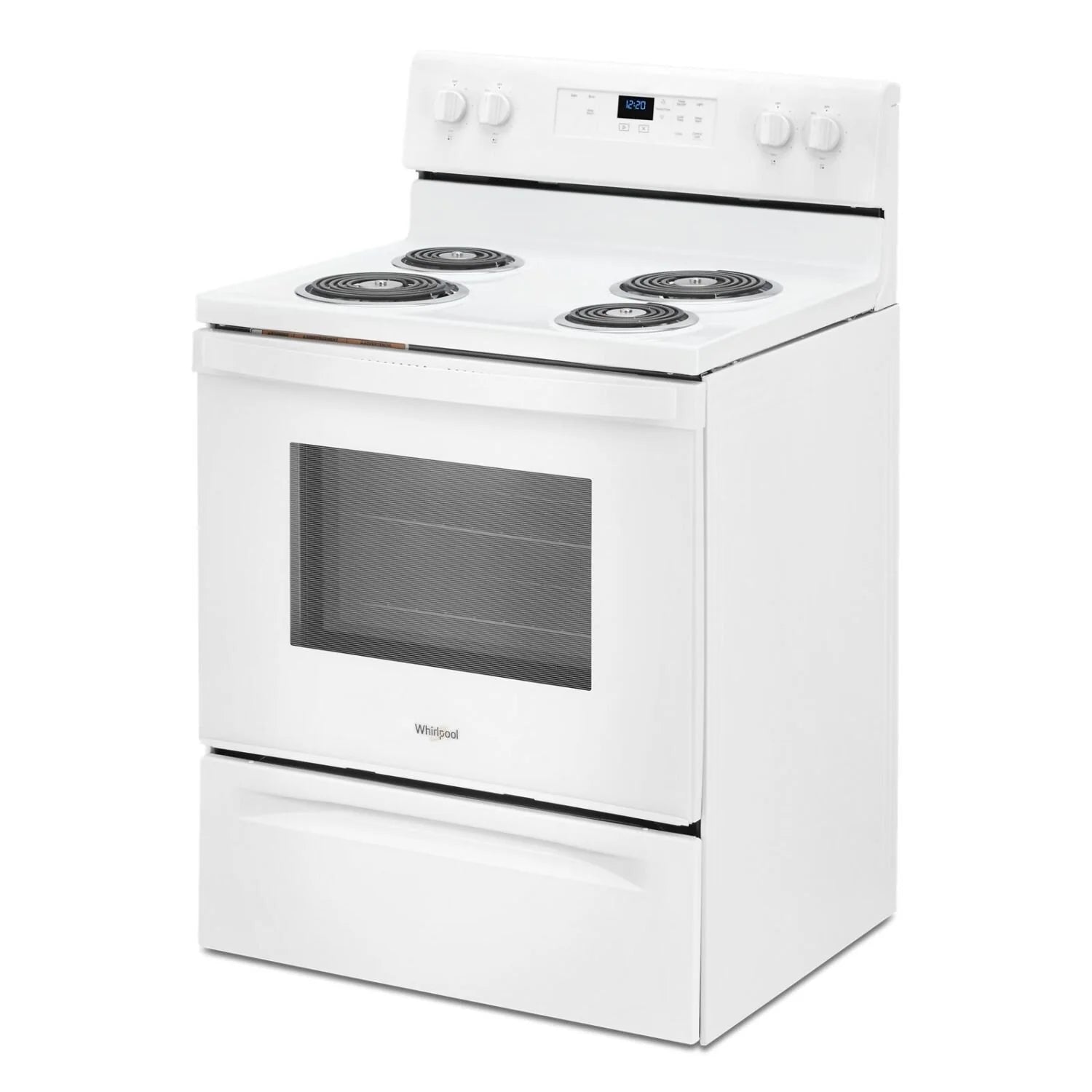 Cuisinière Whirlpool 30" 4,8 pi³ Électrique Blanche à Serpentins SpillGuard YWFC150M0JW