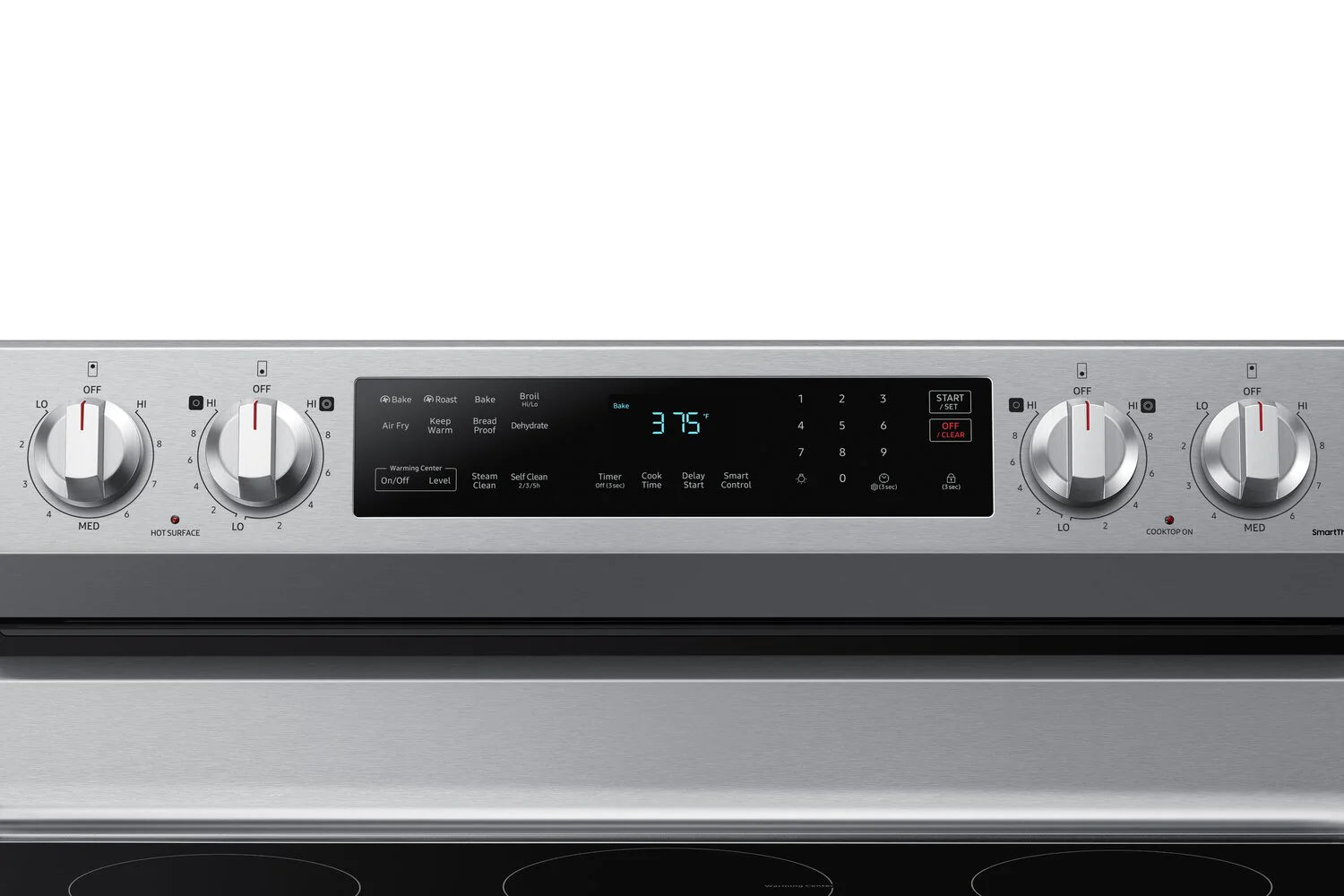 Cuisinière Samsung Élec. 6,3 pi³ Air Fry Inox NE63A6511SS