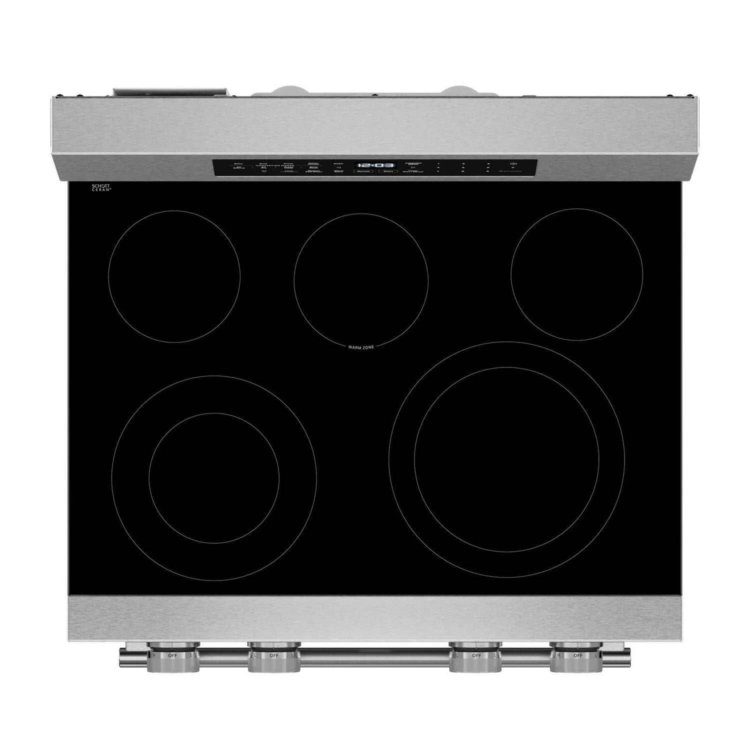 Cuisinière électrique KitchenAid 5,3 pi³ en acier inoxydable YKFES530SPS