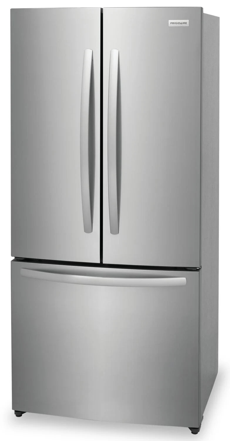 Réfrigérateur Frigidaire 31" 17,6 pi³ Portes Françaises Profondeur Comptoir Acier Brossé FRFG1723AV