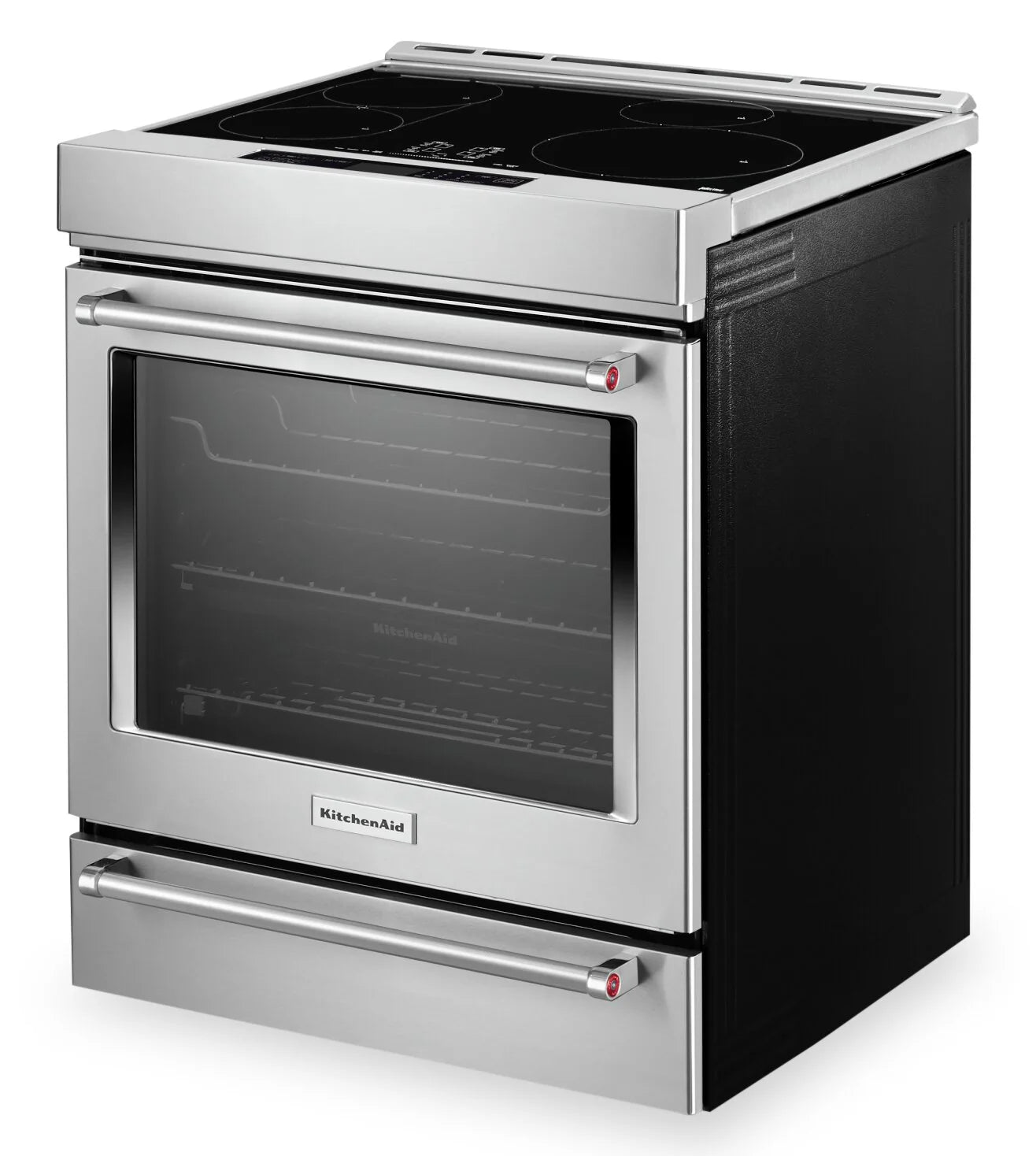 KitchenAid 30" 6.4 cu. ft. Induction Range with Air Fry Stainless Steel