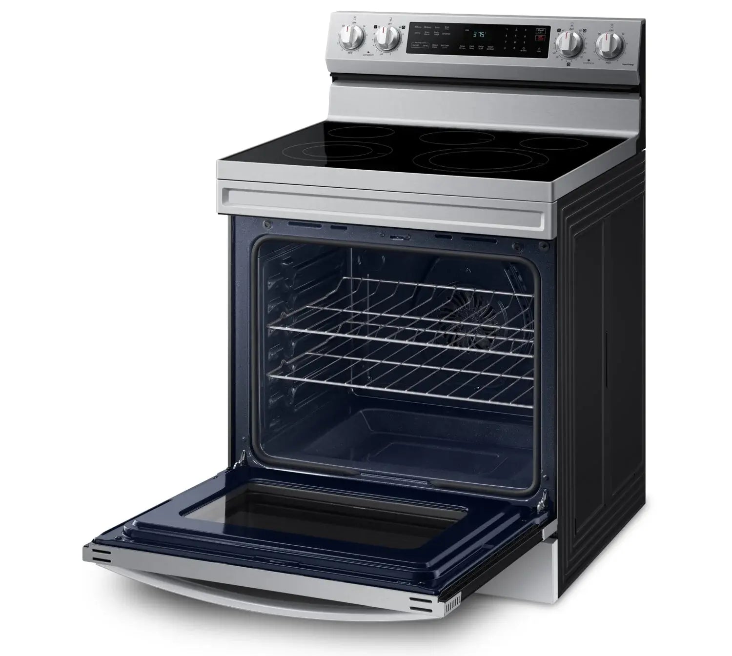 Cuisinière Samsung Élec. 6,3 pi³ Air Fry Inox NE63A6511SS