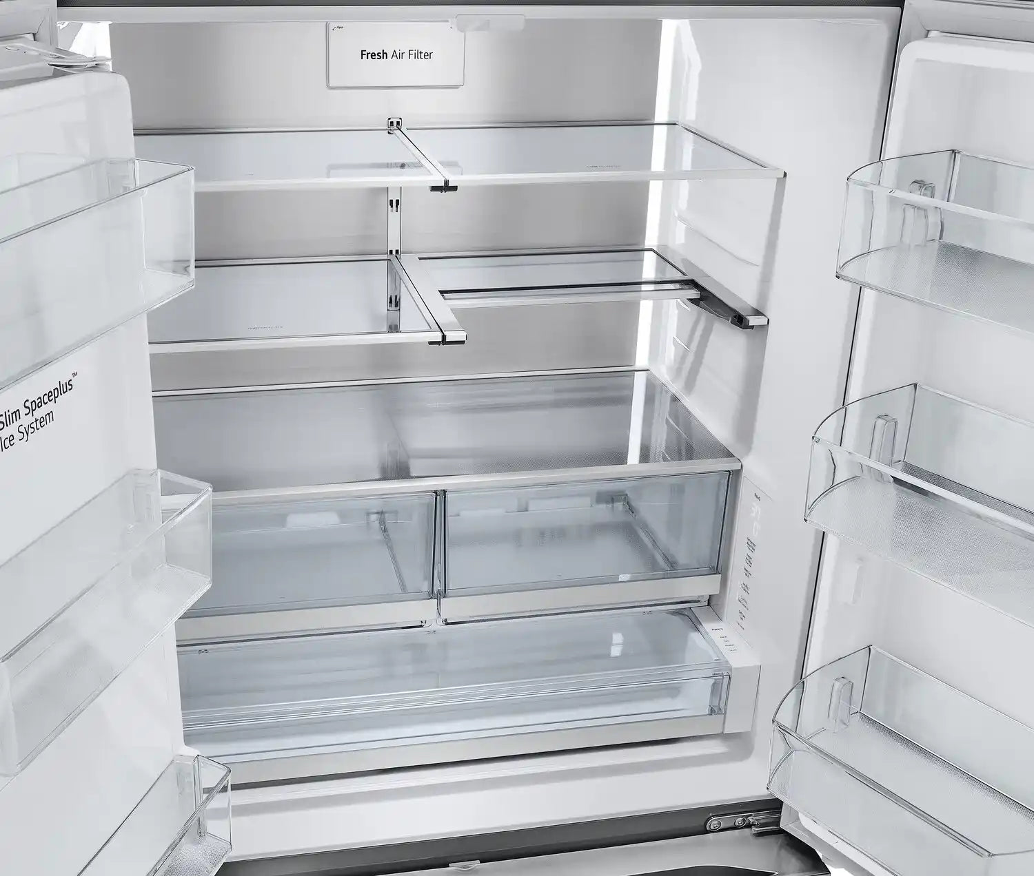 LG Réfrigérateur 31 pi³ Portes Françaises 36" 4 Types de Glaçons