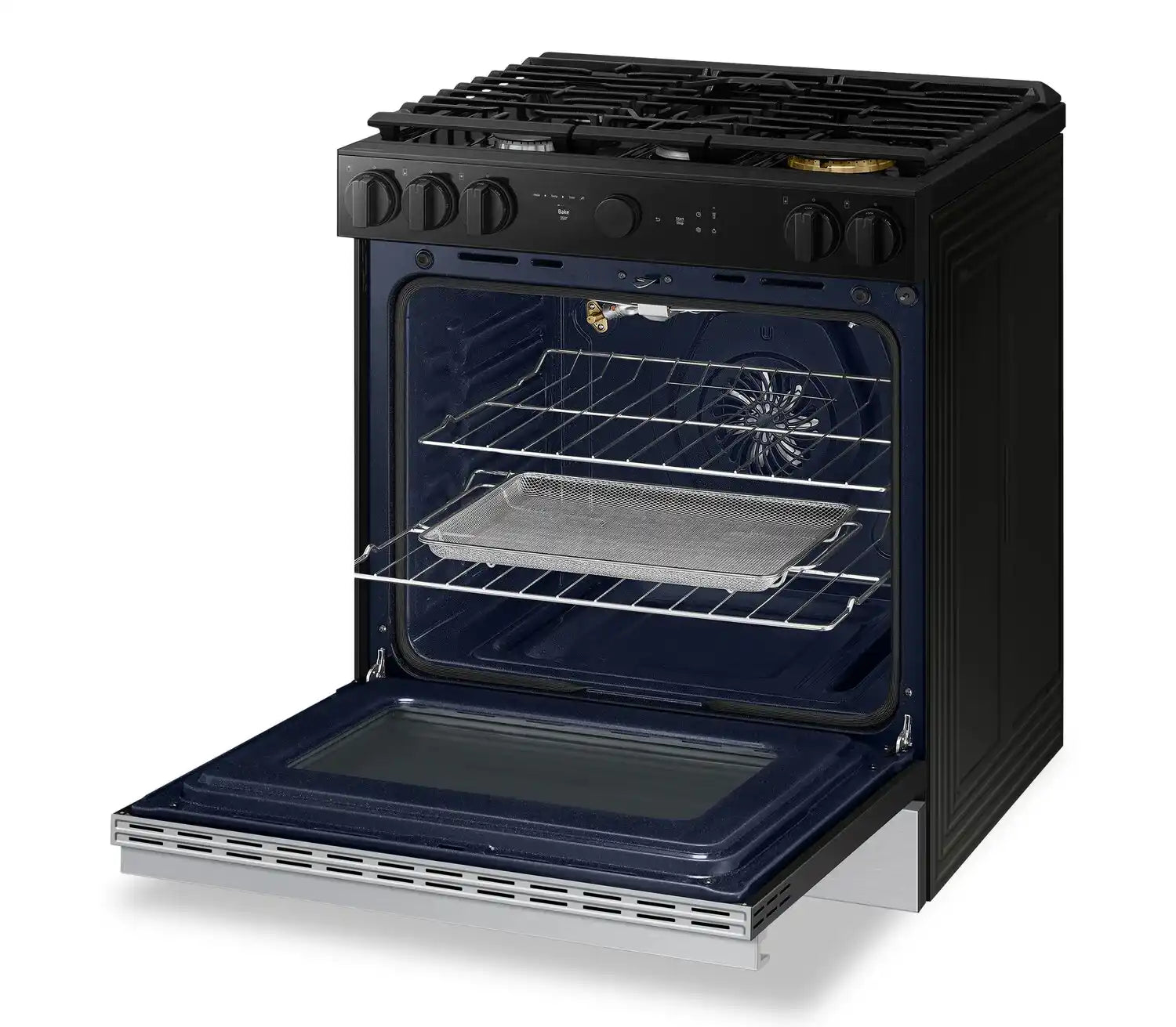 Cuisinière à gaz Samsung Bespoke 6 pi³ avec Air Sous Vide NSG6DG8500
