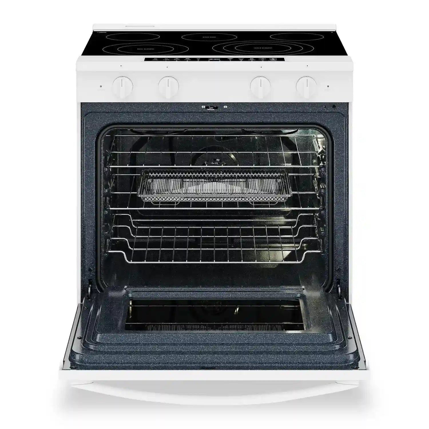Cuisinière Whirlpool 5,3 pi³ Air Fry Inox Noir YWSES7530RV