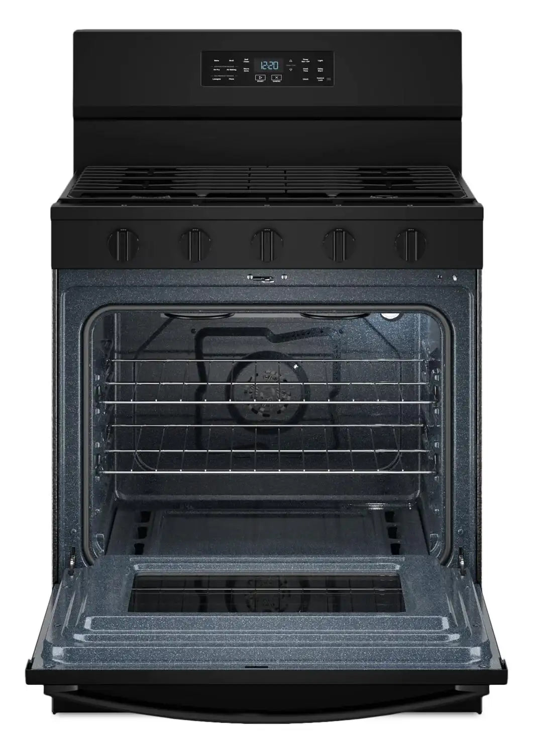 Cuisinière Whirlpool 30" 5 pi³ Gaz Air Fry Intelligente Inox