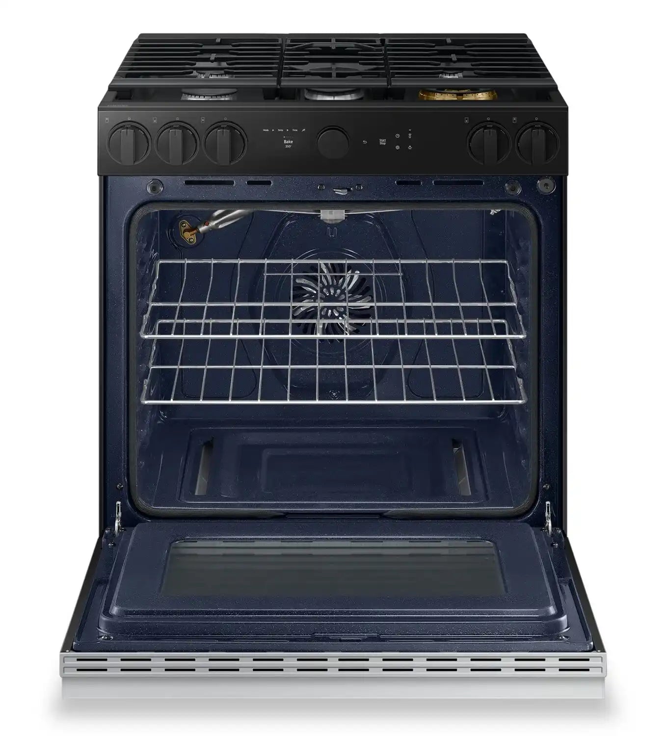 Cuisinière à gaz Samsung Bespoke 6 pi³ avec Air Sous Vide NSG6DG8500