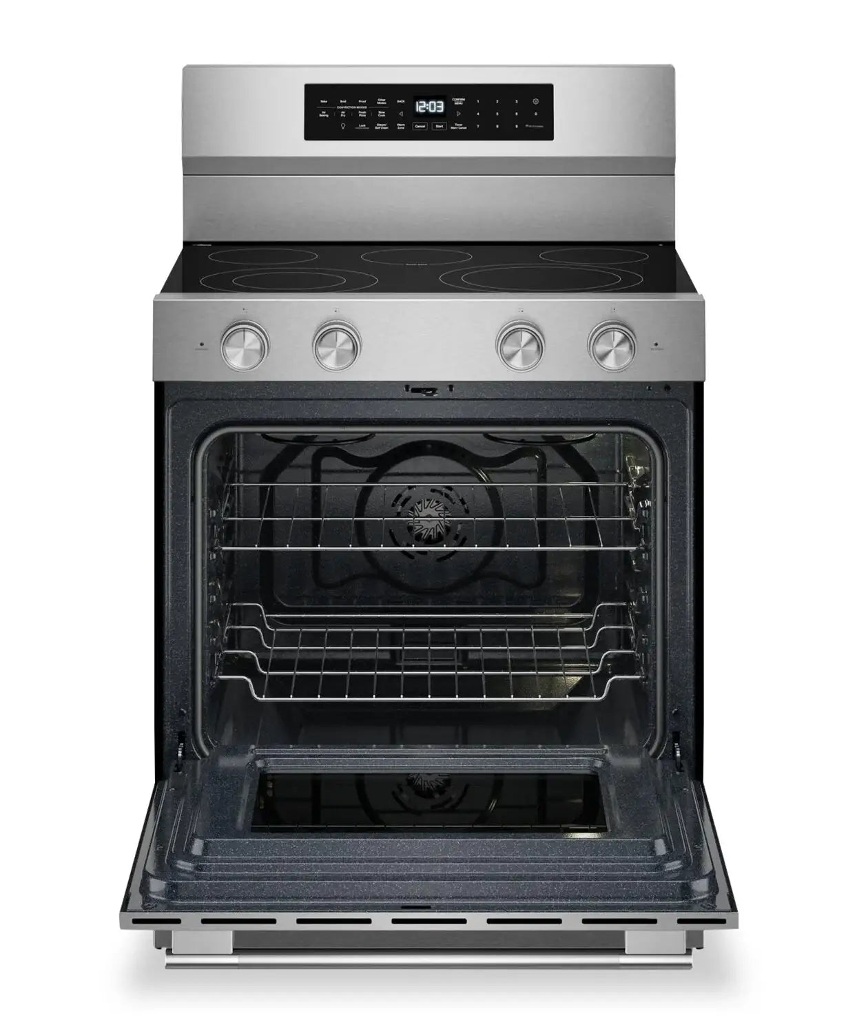 Cuisinière KitchenAid 5,3 pi³ Élec. Inox YKFES530SPS