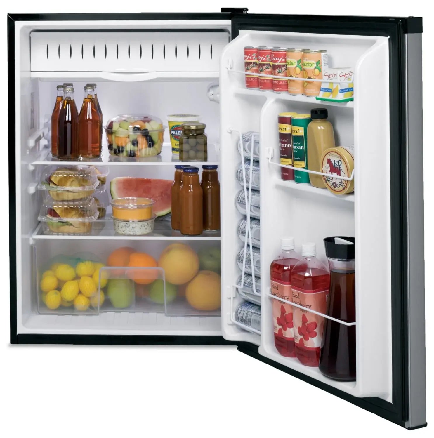 Mini Réfrigérateur GE 24" 5,6 pi³ Acier Inoxydable avec Éclairage DEL GCE06GSHSB