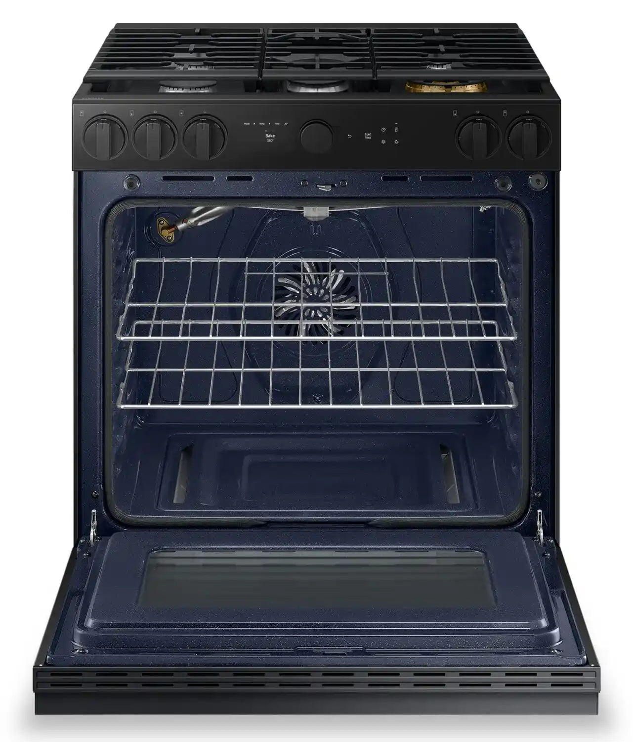 Cuisinière à gaz Samsung Bespoke 6 pi³ avec Air Sous Vide NSG6DG8500