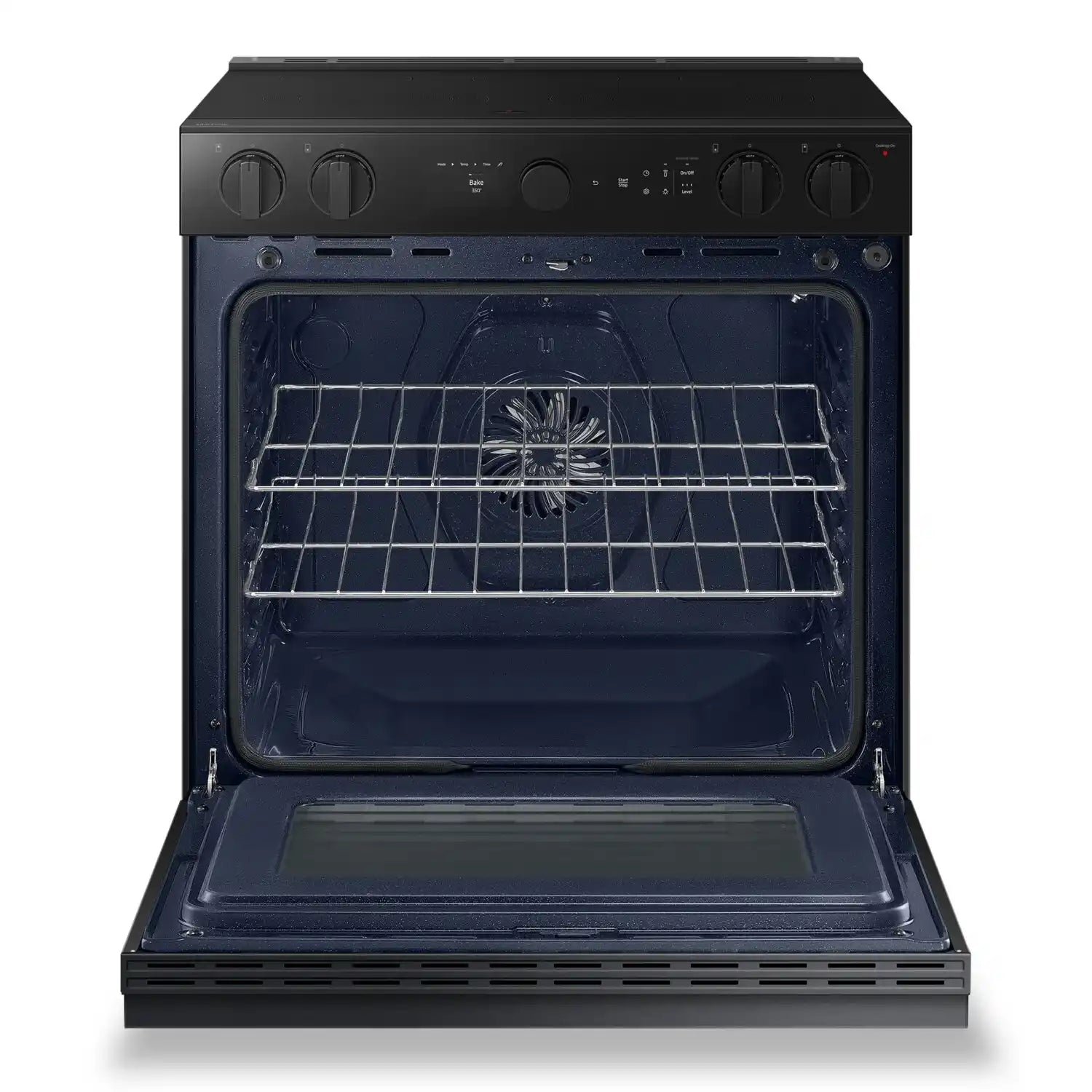 Cuisinière encastrable Samsung Bespoke de 30 po, 6,3 pi³, noir mat