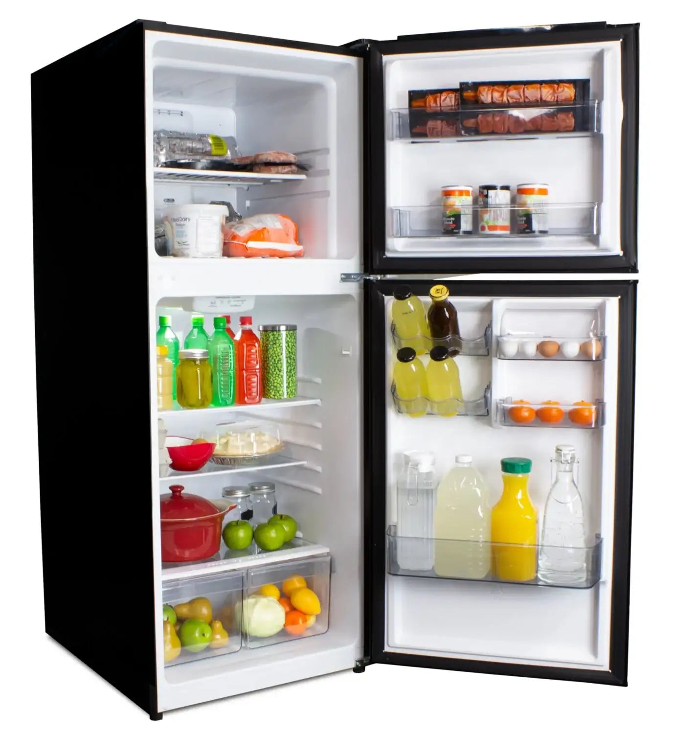 Réfrigérateur Danby 10,1 pi³ Congélateur Haut 24" Noir