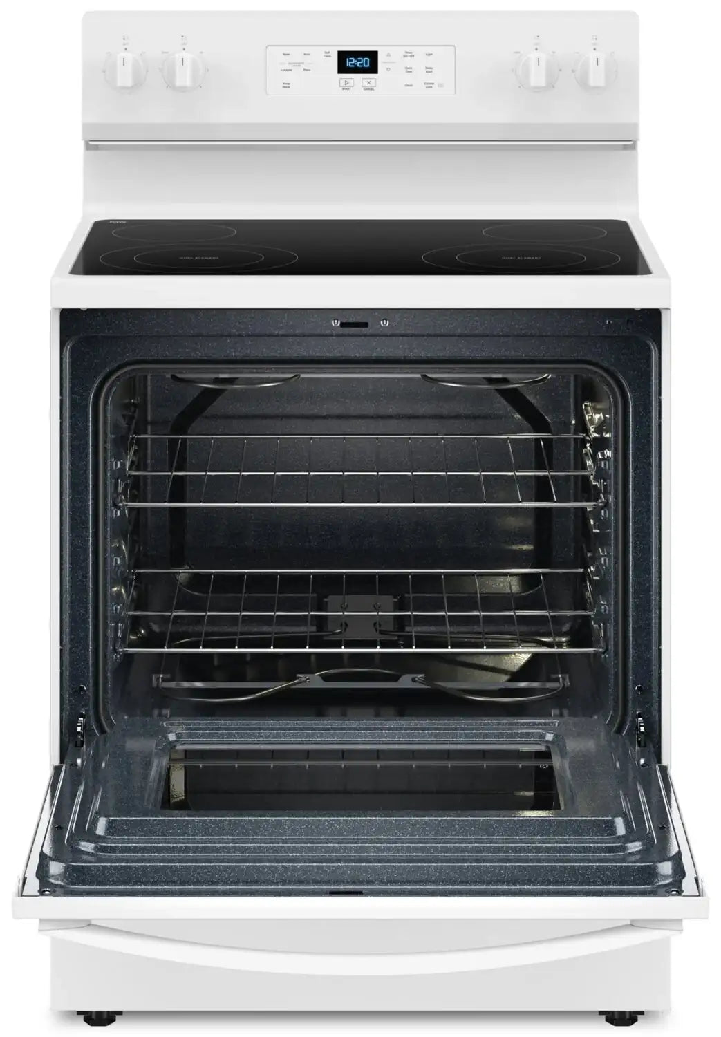 Cuisinière Whirlpool 5,3 pi³ Noire 30 po YWFES3530RB