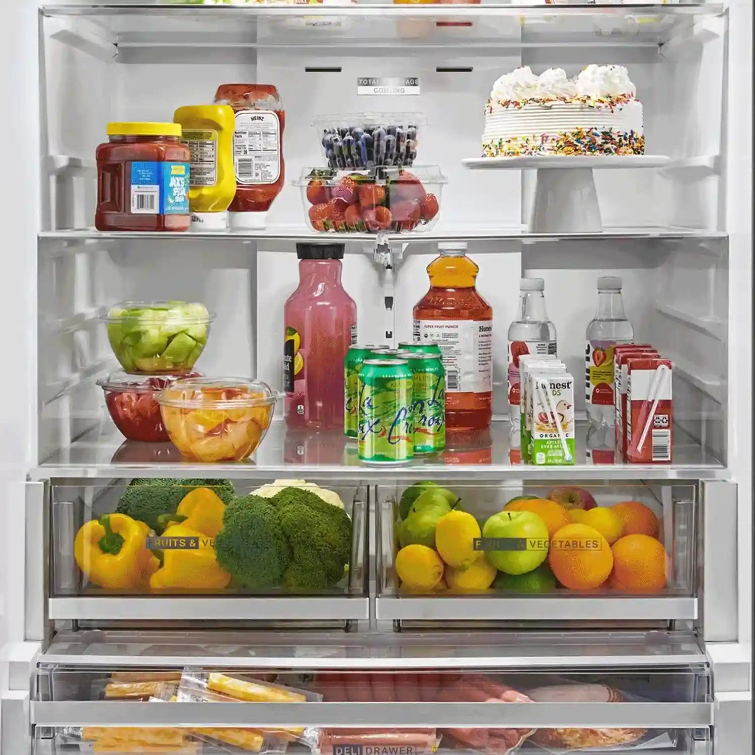 Réfrigérateur Whirlpool 36 po Portes Françaises 30 pi³ Inox