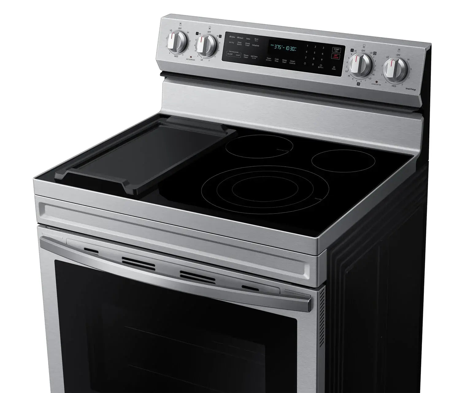 Cuisinière Samsung Élec. 6,3 pi³ Air Fry Inox NE63A6711SS