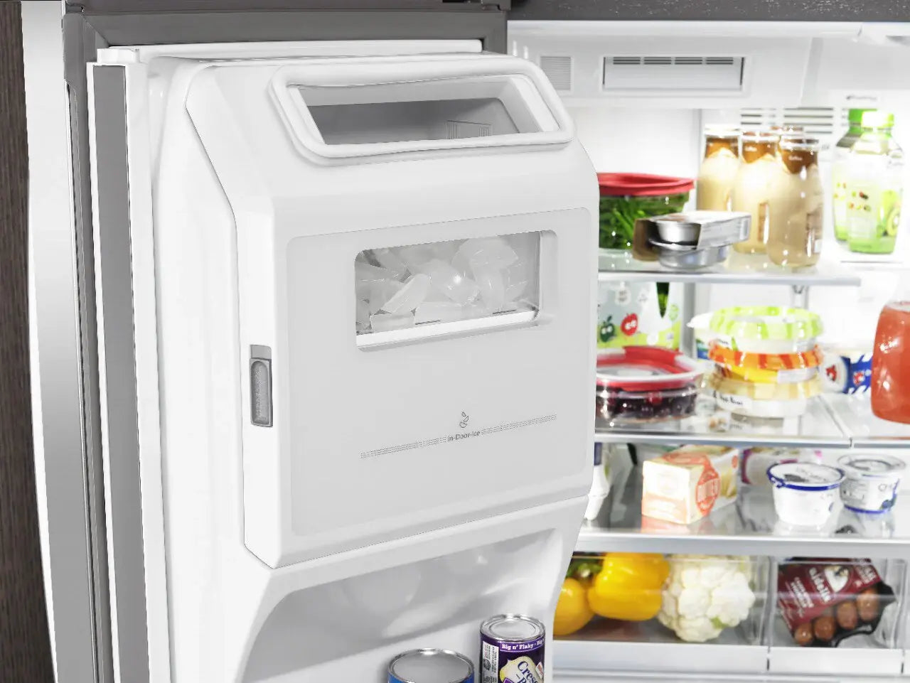 Réfrigérateur Whirlpool 26 pi³ Inox Noir 36 po WRMF7736PV