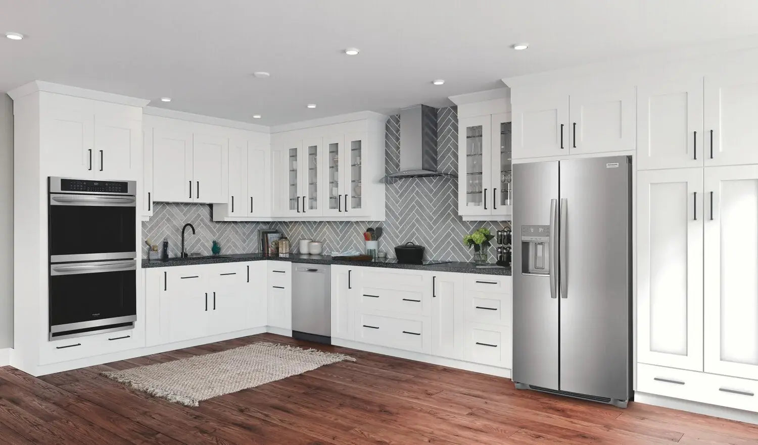Réfrigérateur Frigidaire Gallery 36" 22,3 pi³ Side-by-Side Profondeur Comptoir GRSC2352AF