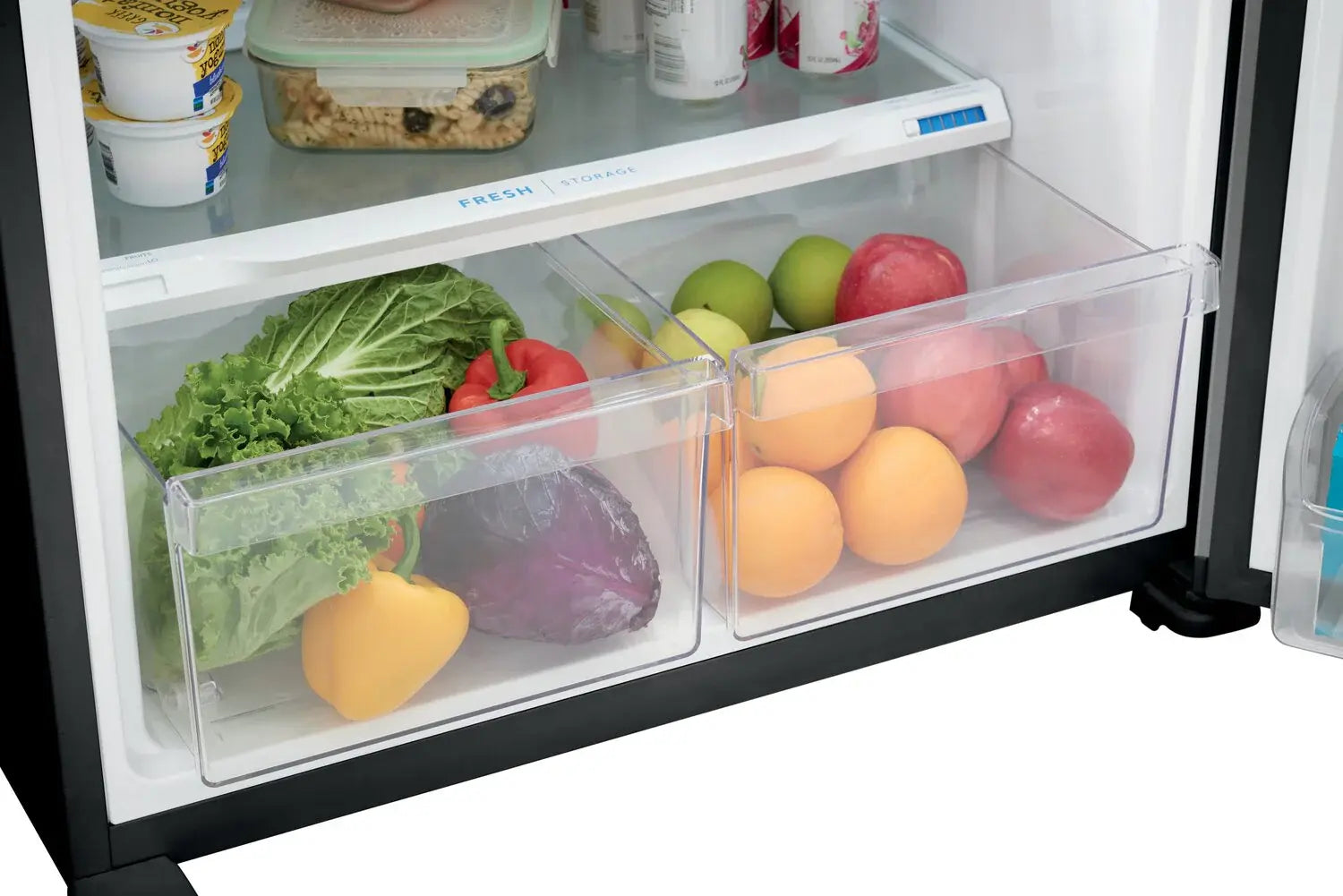 Réfrigérateur Frigidaire 20 pi³ Congélateur Haut 30" Inox