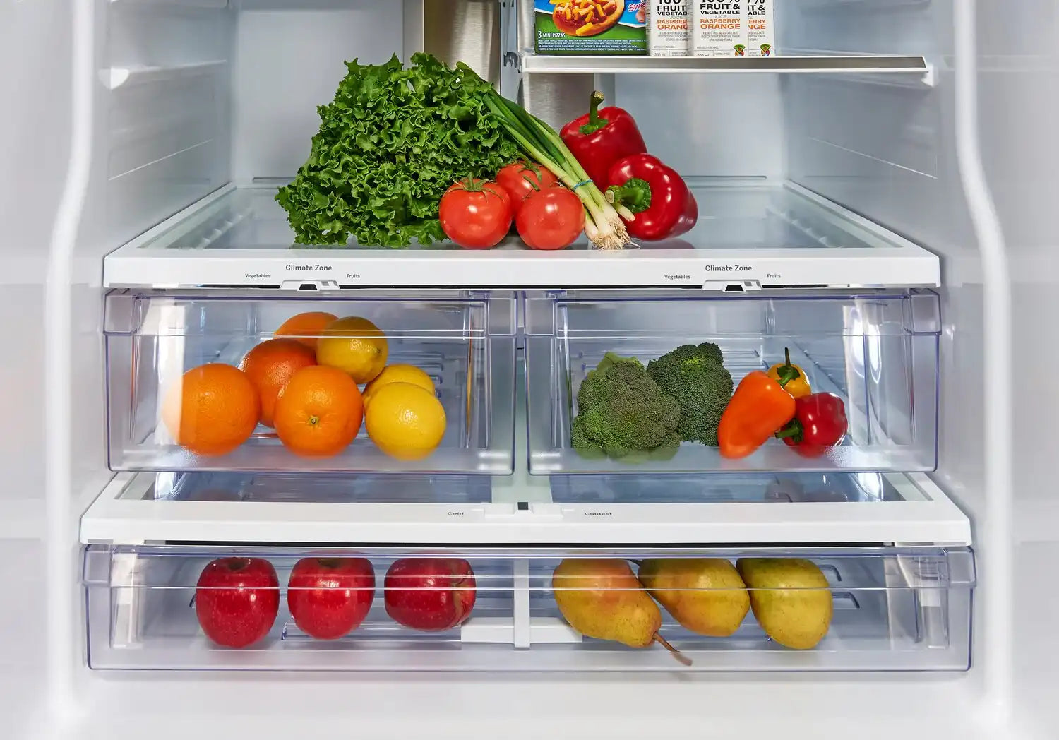 GE 17.5 cu. ft. French Door Refrigerator Stainless Steel 33 in.