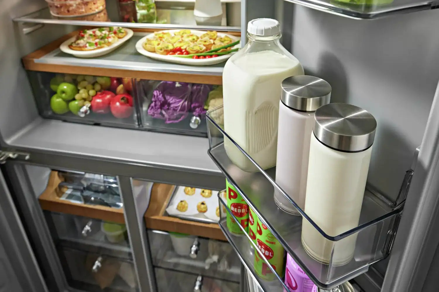 KitchenAid 19.4 cu. ft. 4-Door Stainless Steel 36-inch Refrigerator