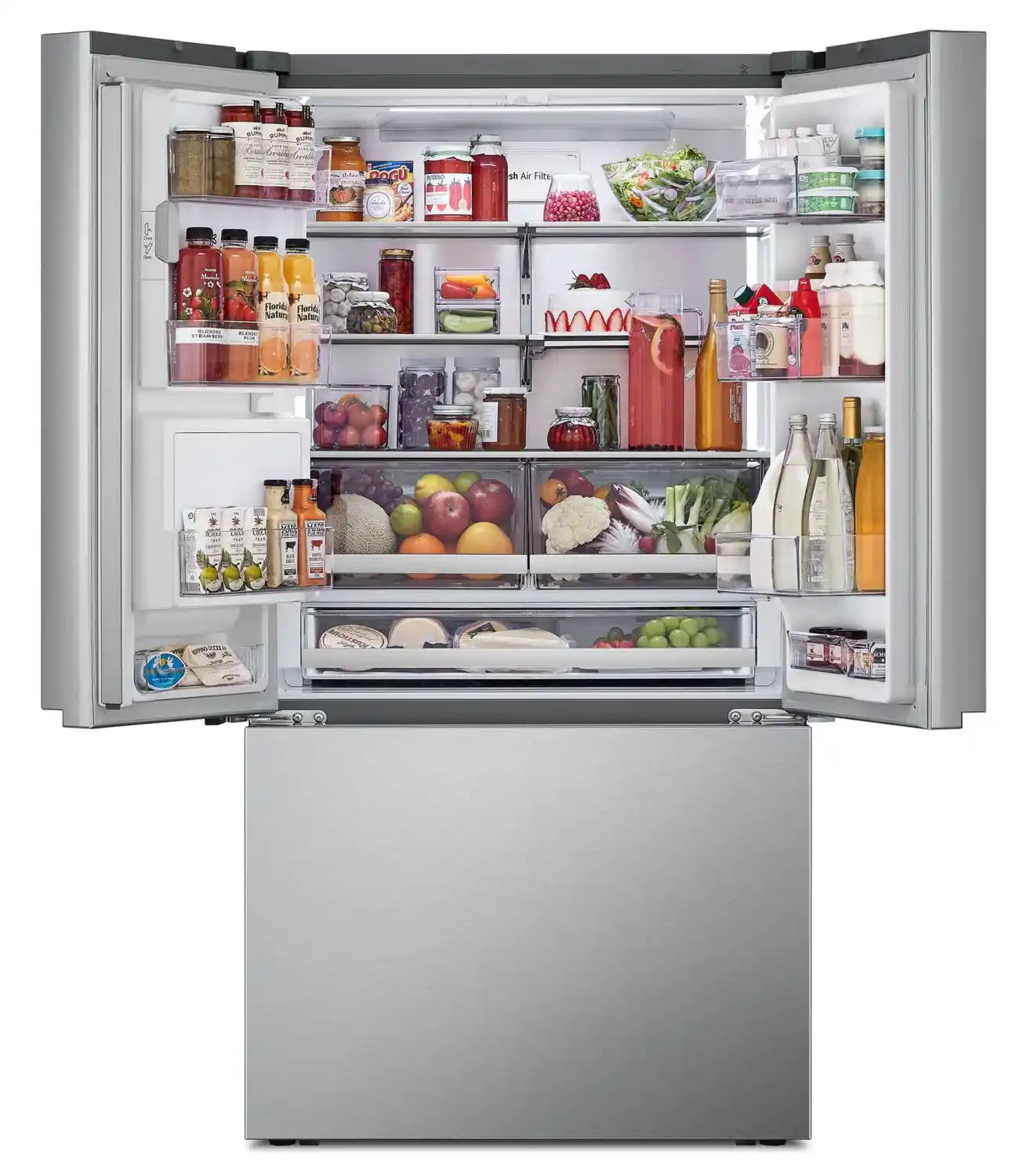 LG Réfrigérateur 31 pi³ Portes Françaises 36" 4 Types de Glaçons