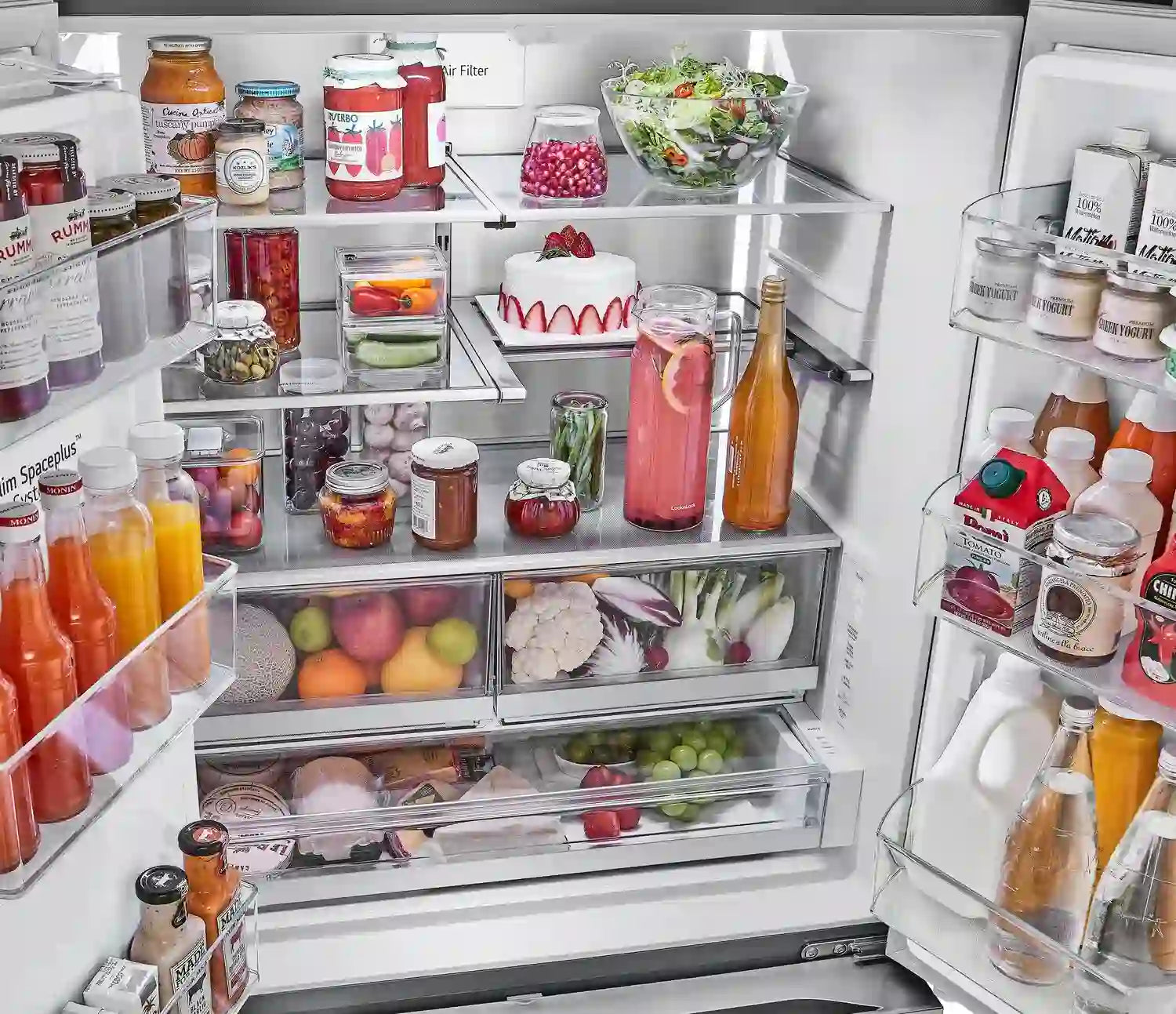 Réfrigérateur LG 26 pi³ Prof. Comptoir 36" 4 Types Glace