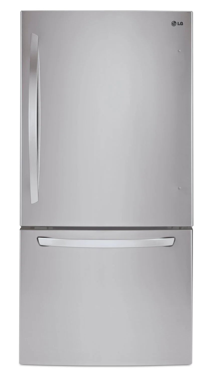 Réfrigérateur LG 22 pi³ Congélateur Bas 30" Inox Smudge-Proof