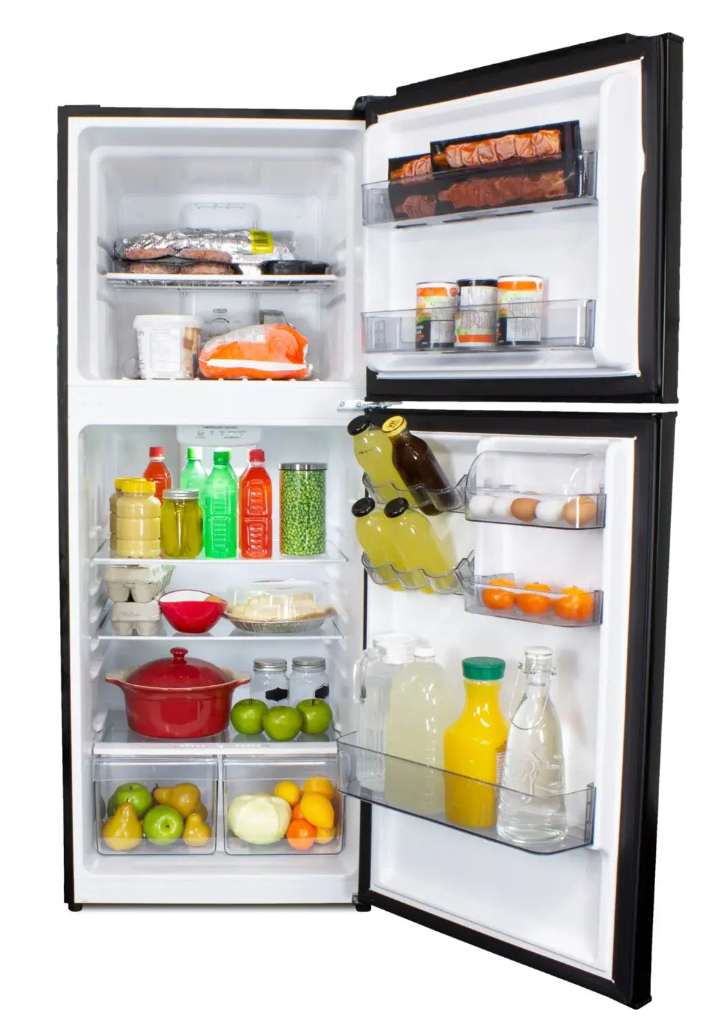 Réfrigérateur Danby 10,1 pi³ Congélateur Haut 24" Noir