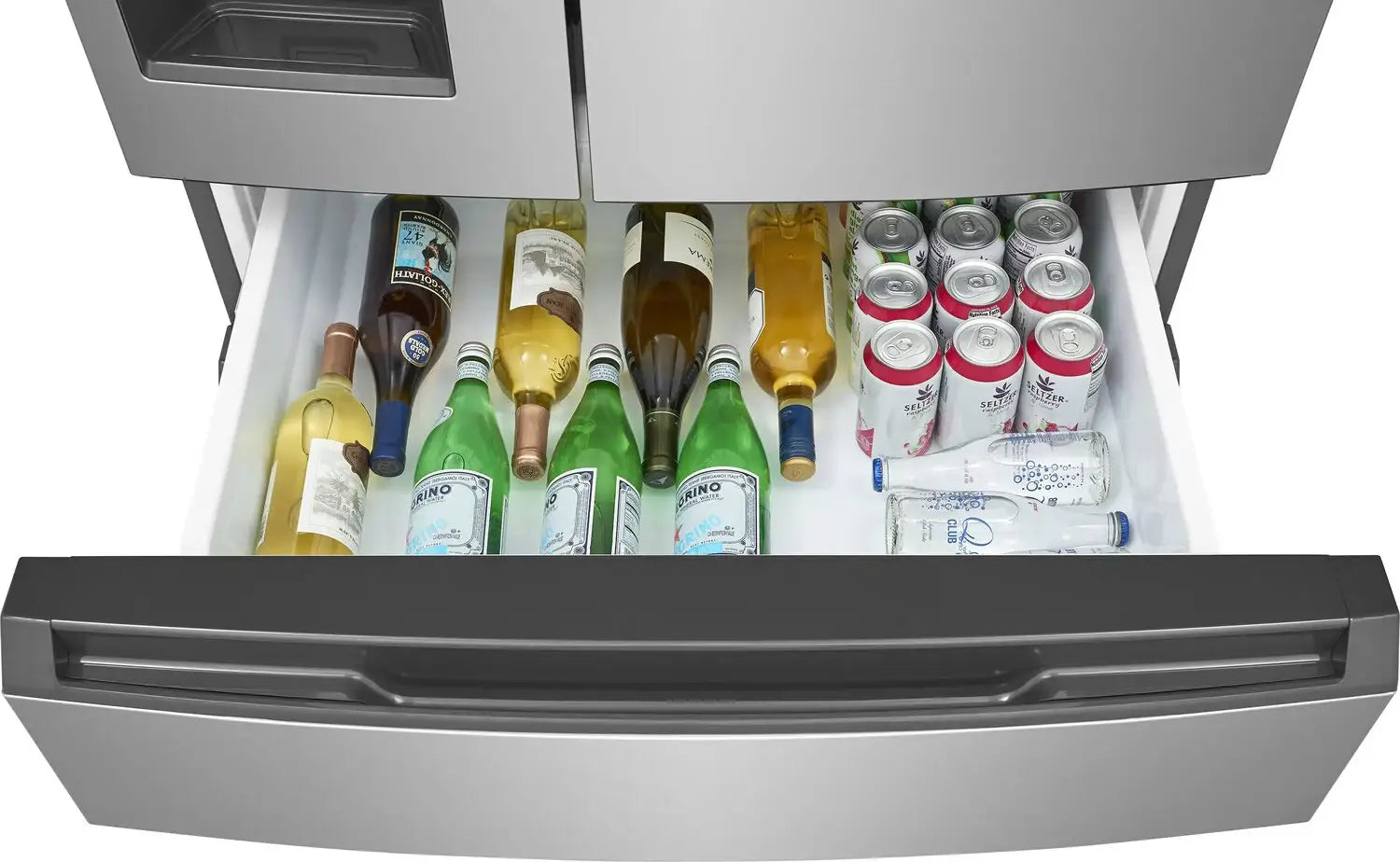 Réfrigérateur Frigidaire 36" 26,3 pi³ à 4 portes avec tiroir Custom-Flex en acier inoxydable FRMS2733AV