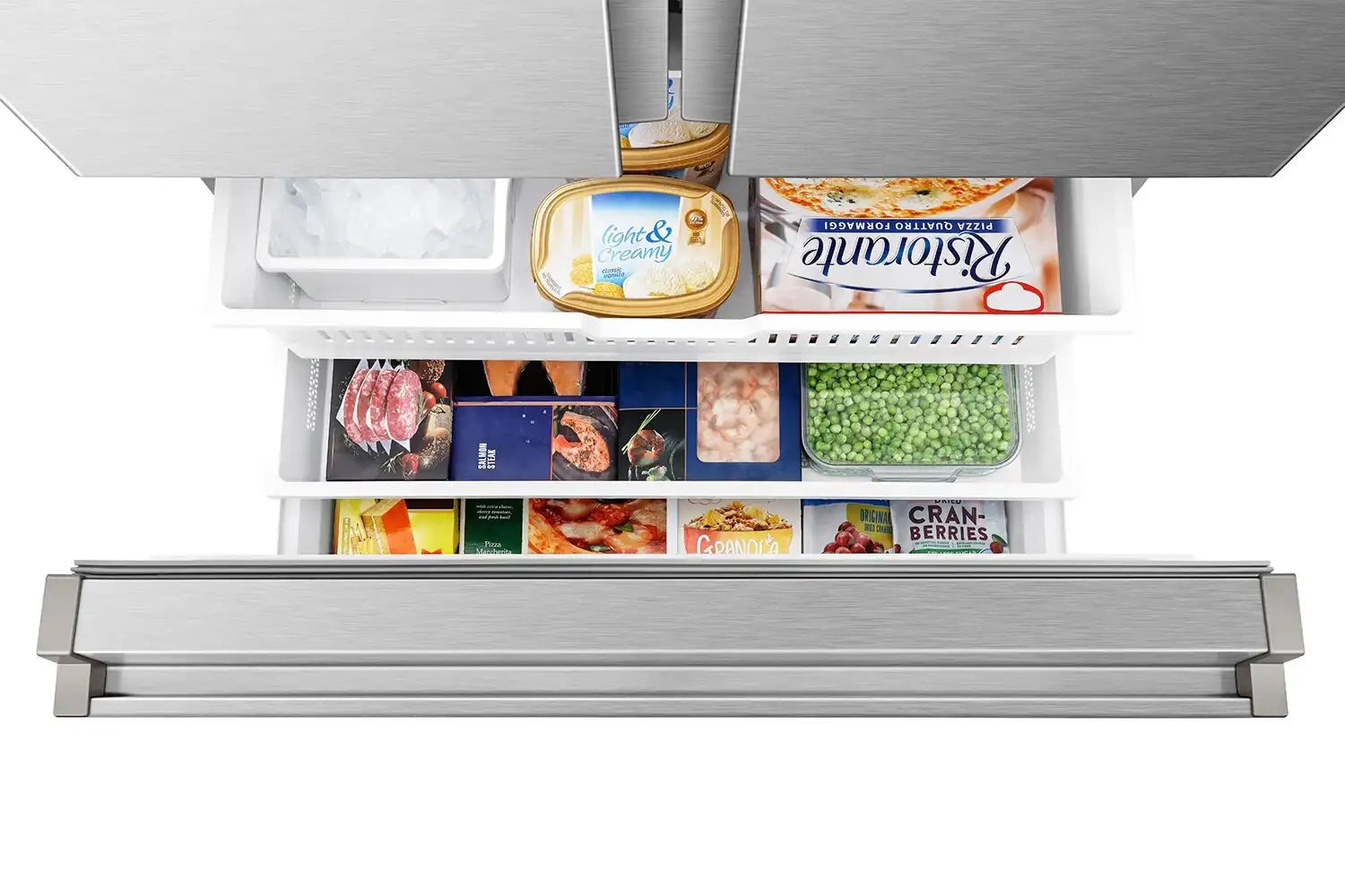 Réfrigérateur Hisense 22,4 pi³ French Door Inox 36"
