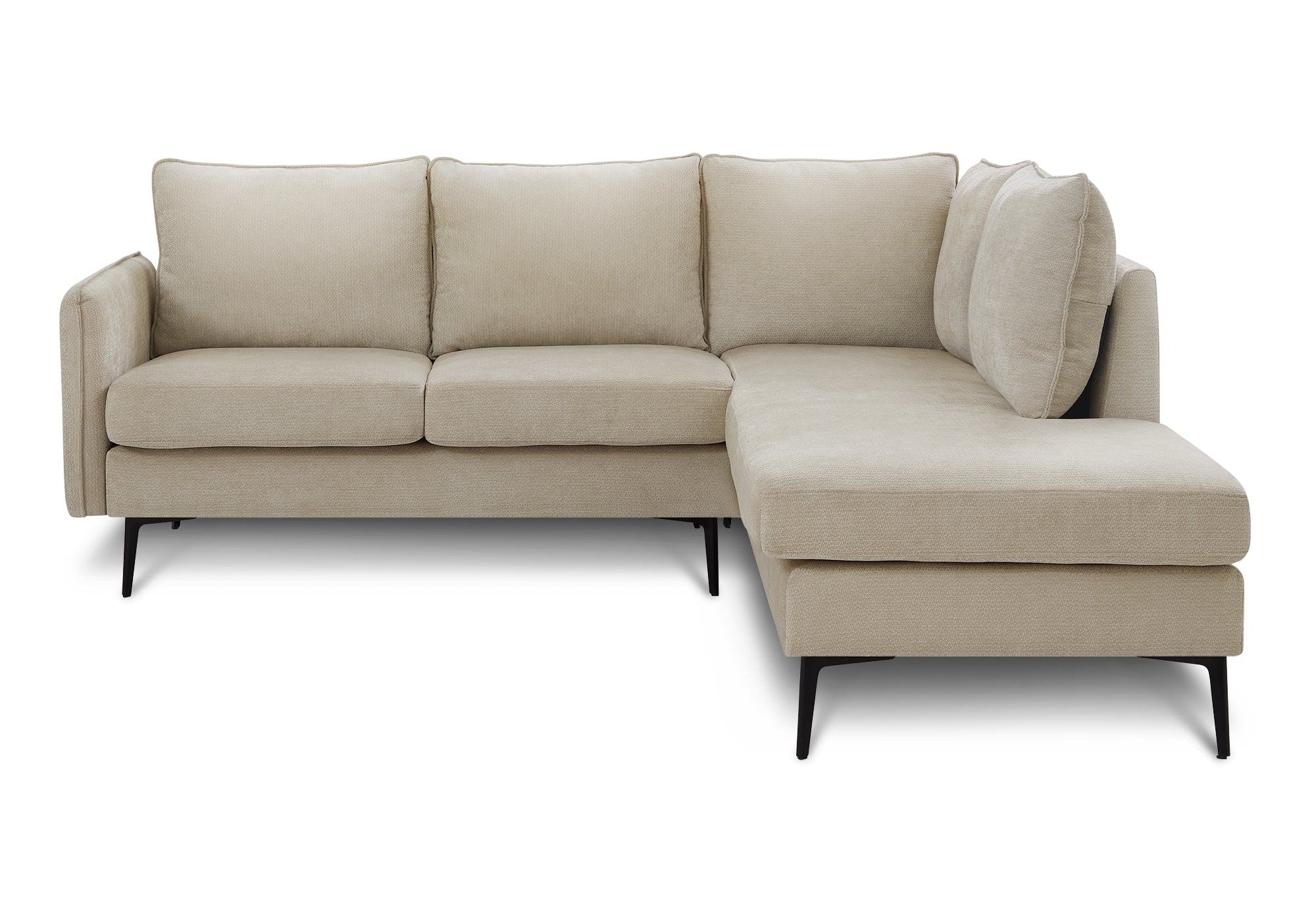 SOFA SECTIONAL - L/ARM FACING - BEIGE FABRIC #COACH-4 :8K15C04