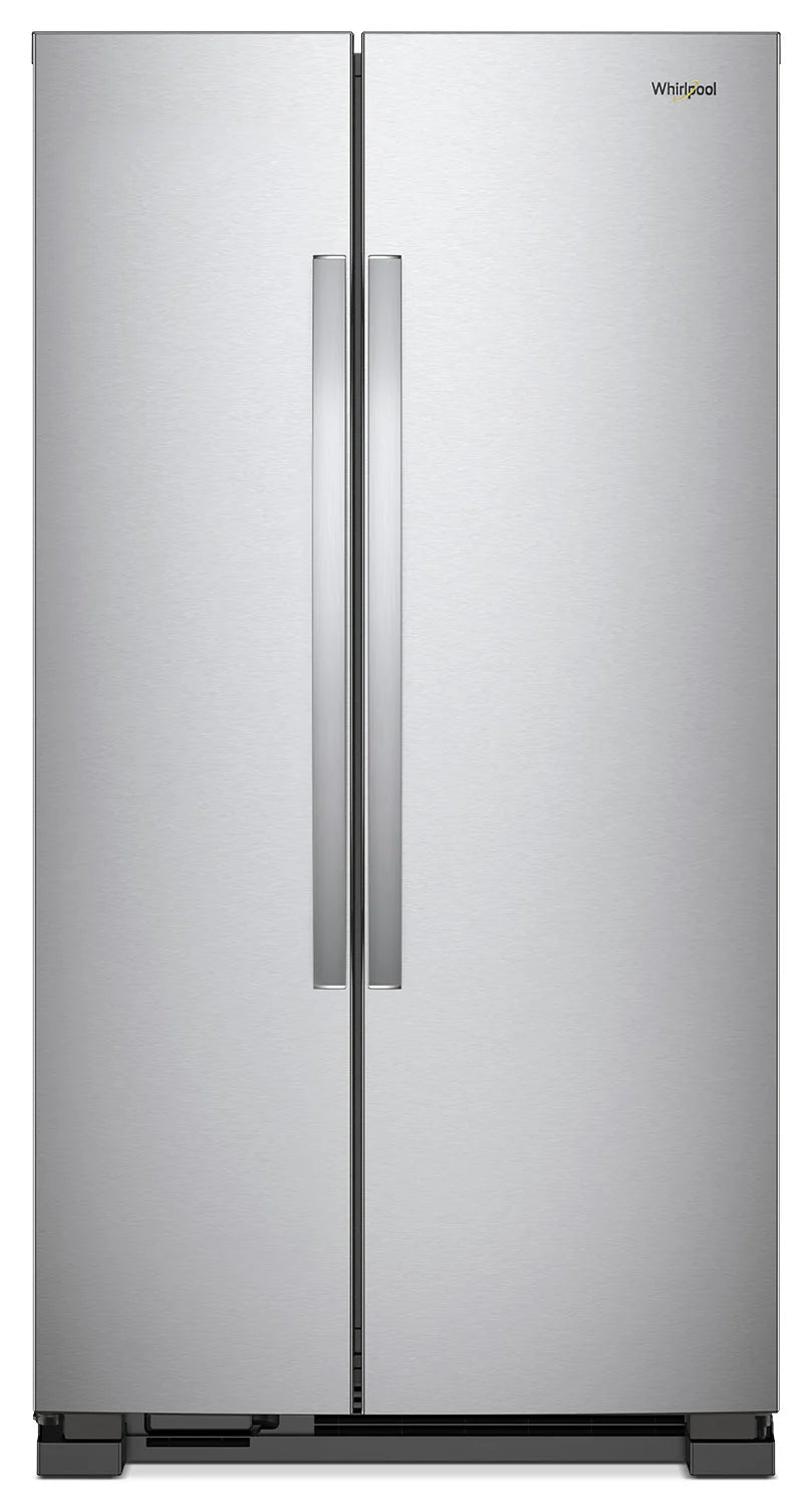 Réfrigérateur Whirlpool 22 pi³ Côte à Côte 33" Inox