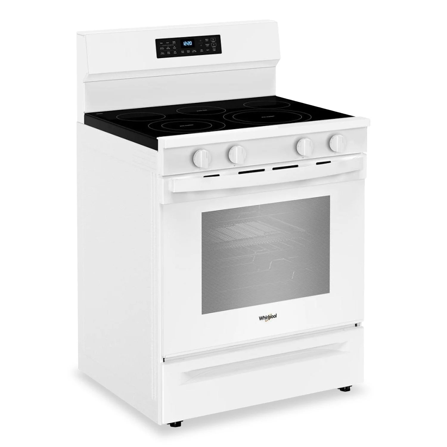 Cuisinière Whirlpool 5,3 pi³ Friteuse à air blanc YWFES7030SW
