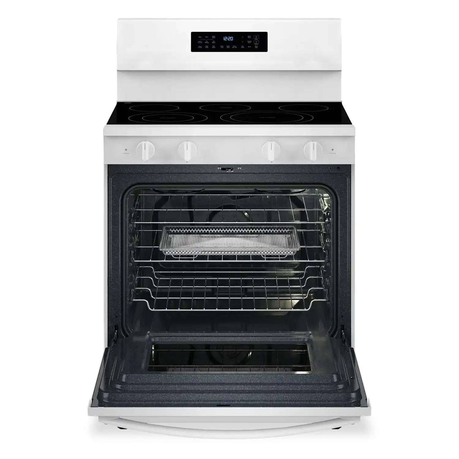 Cuisinière Whirlpool 5,3 pi³ Friteuse à air blanc YWFES7030SW