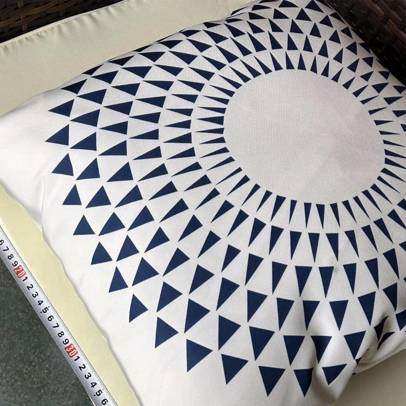 Meubles de patio en rotin PE 3 pièces avec coussins, ensembles de canapés de conversation d'extérieur en osier avec repose-pieds et deux oreillers, pour bord de piscine, arrière-cour, jardin, beige