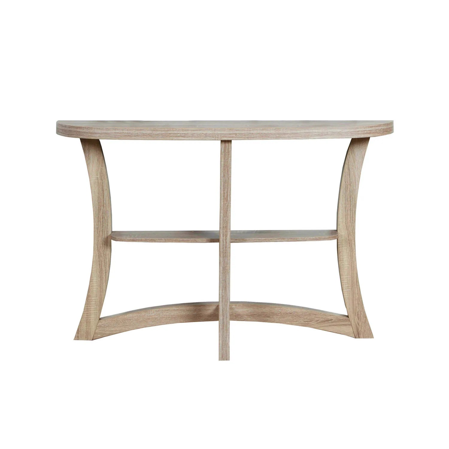 TABLE D'APPOINT - 47"L / CONSOLE D'ENTREE TAUPE FONCE 