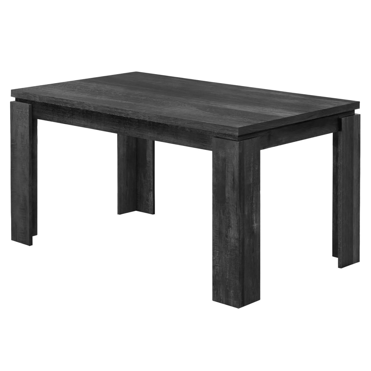 TABLE A MANGER - 32"X 48" / SIMILI BOIS NOIR 