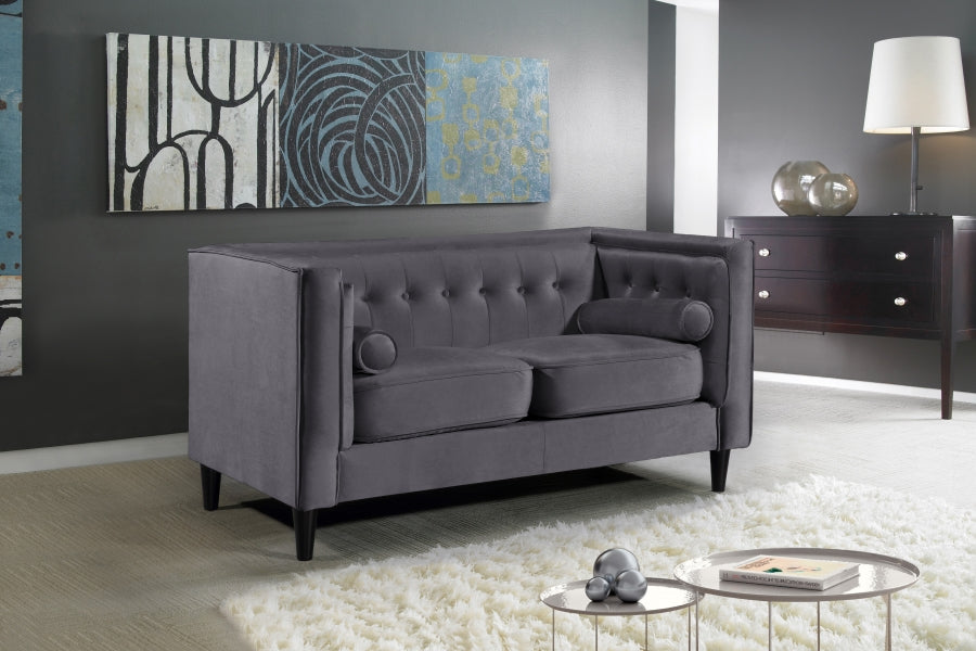 Causeuse en velours Taylor 