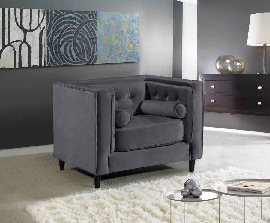Chaise Taylor en velours