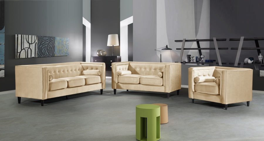 Causeuse en velours Taylor 