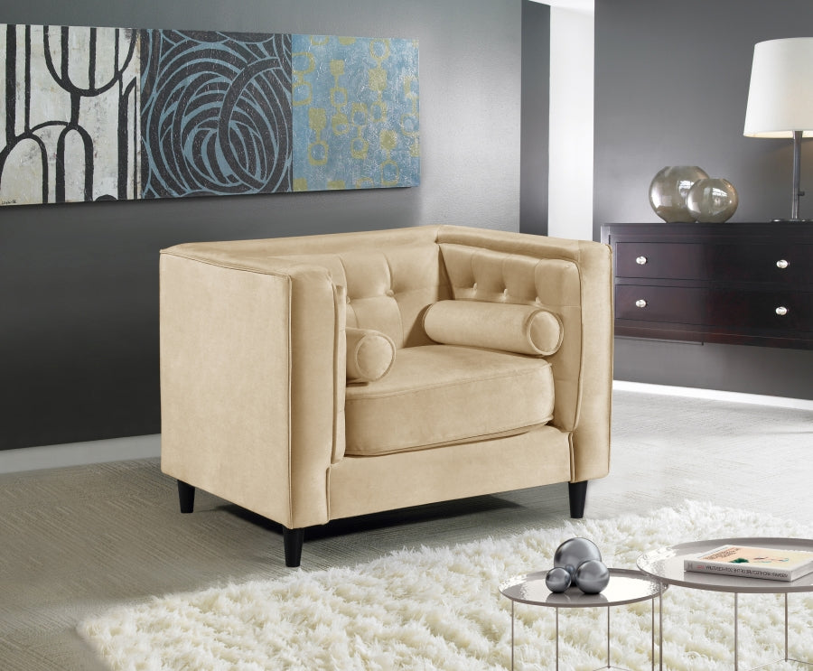 Chaise Taylor en velours