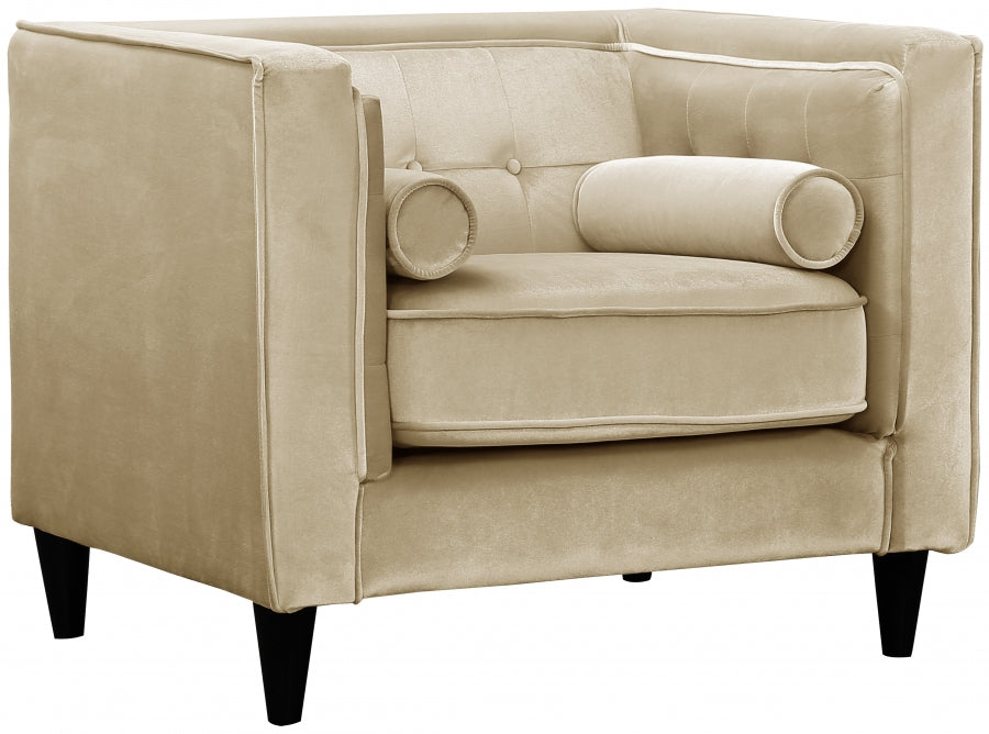 Chaise Taylor en velours