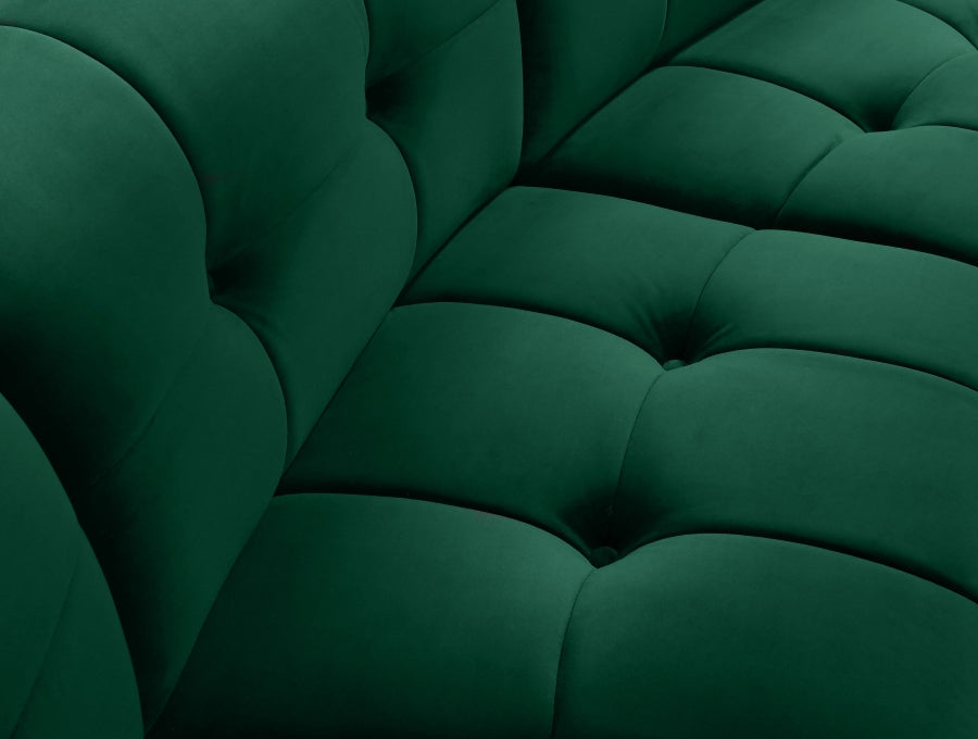 Chaise modulaire en velours Limitless