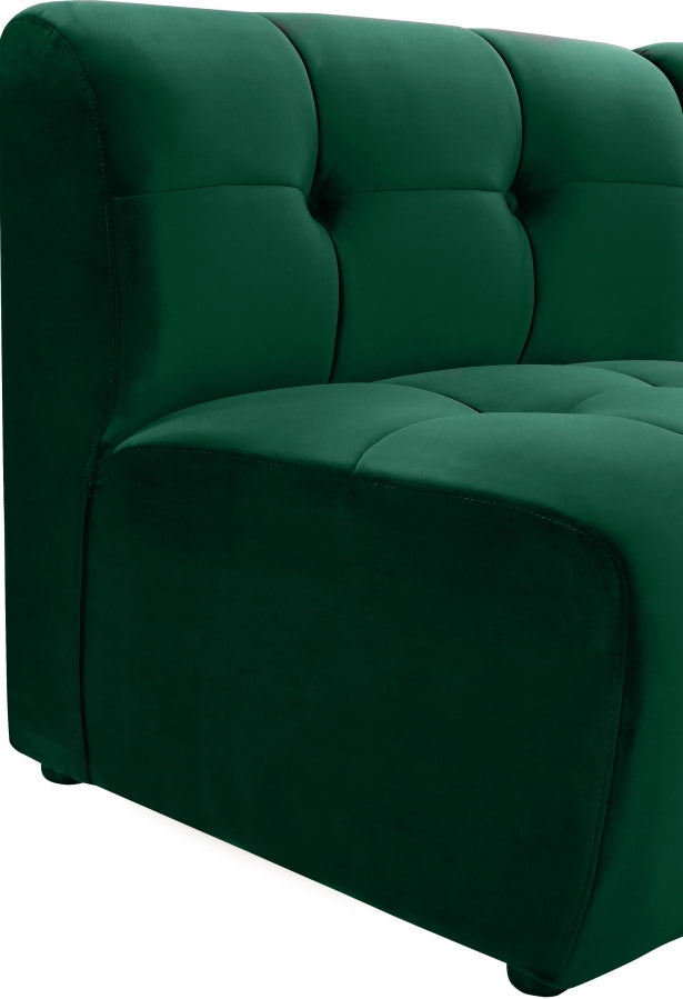 Chaise modulaire en velours Limitless