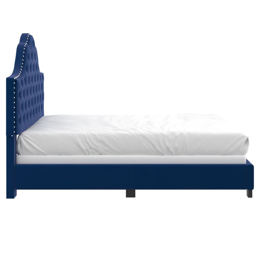 Grand lit Greta 60" en bleu