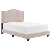 Lit double Pixie de 54 po en rose poudré